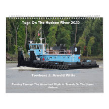 Towboat " J. Arnold Witte" Calendrier 2022