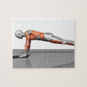 Towel Fly Exercise 3 Jigsaw Puzzle