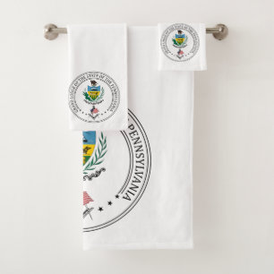 Towel Freemasonry  Loge of state of Pennsylvania