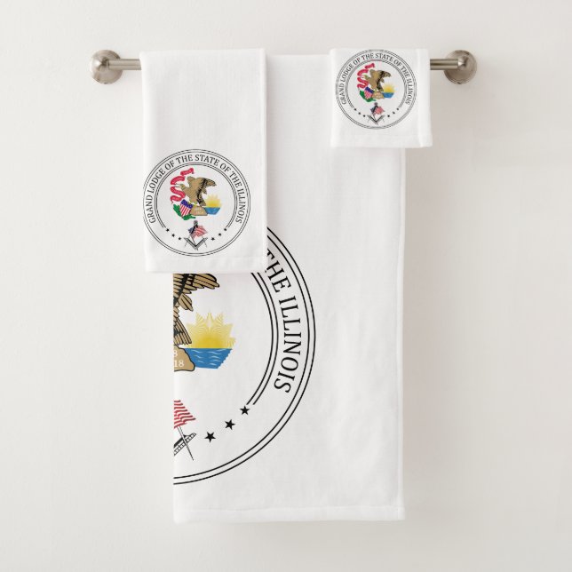Towel Freemasonry  Loge of the state of Illinois (Insitu)