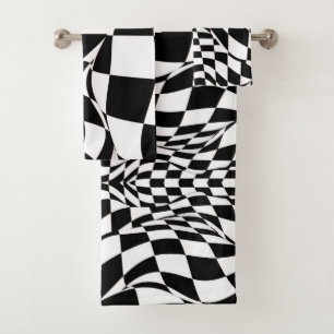 Towel Set - Modified Chequered Flag