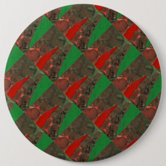 "Tower #2" Abstract Art Button