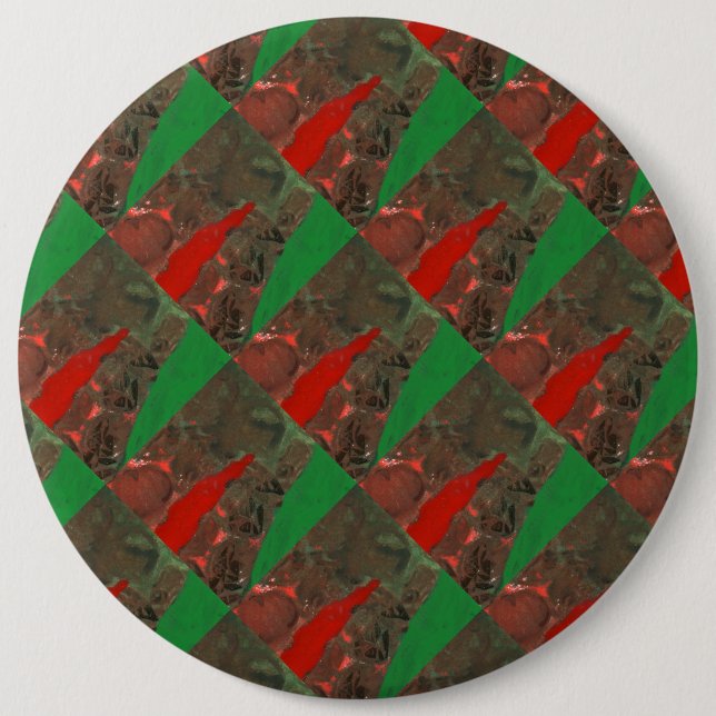 "Tower #2" Abstract Art Button (Front)