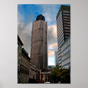 Tower 42 Formerly Natwest Building London UK Poster