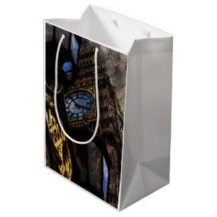 Tower Big Ben London Medium Gift Bag