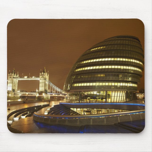 Tower Bridge, and Greater London Authority Mouse Pad (Front)
