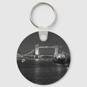 Tower Bridge and HMS Belfast Keychain