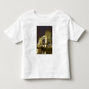 Tower Bridge and River Thames at dusk, London, Toddler T-shirt