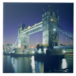 Tower Bridge at Dusk Tile
