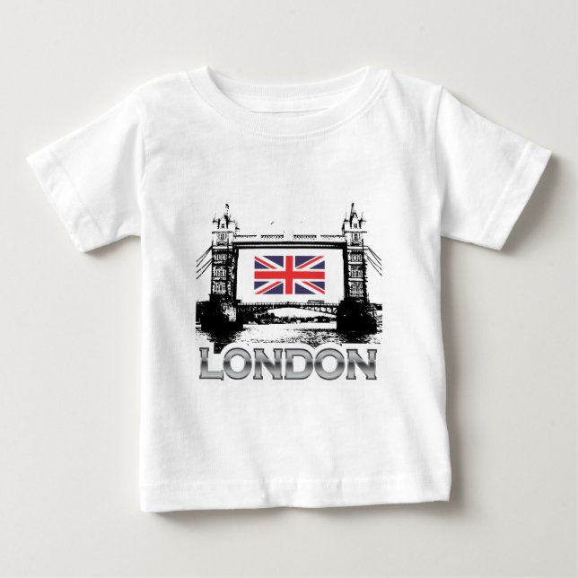 Tower Bridge Baby T-Shirt (Front)