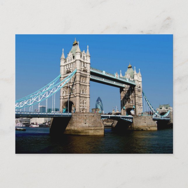 Tower Bridge, carte postale Londres (Devant)