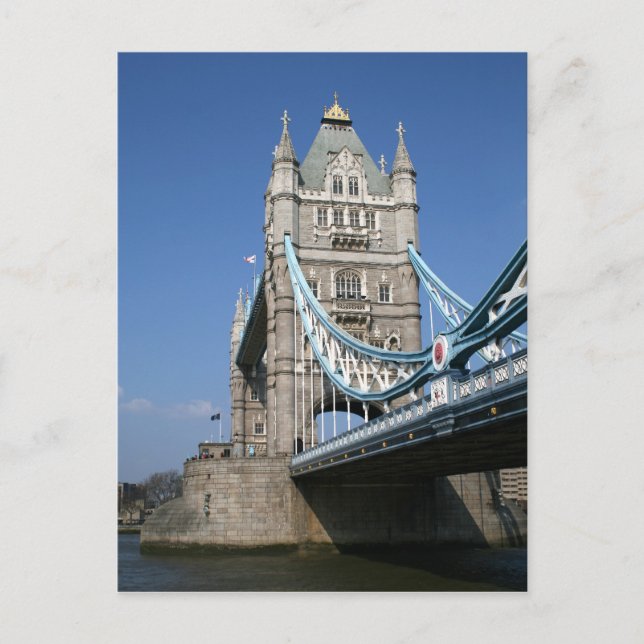 Tower Bridge, carte postale Londres (Devant)