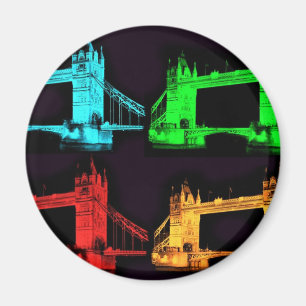 Tower Bridge Collage Magnet