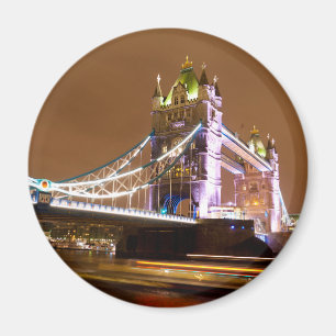 Tower Bridge Evening Magnet