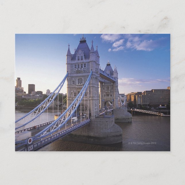 Tower Bridge in London Postcard (Front)