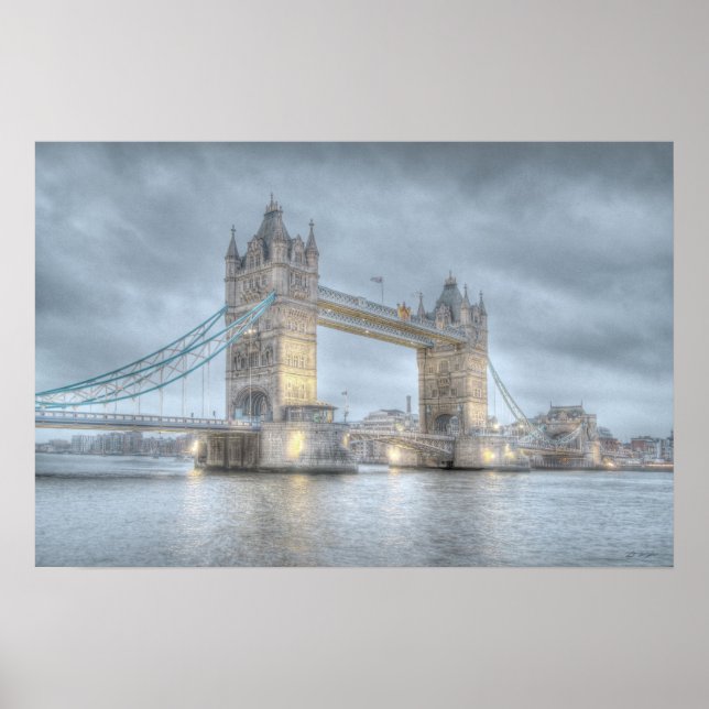 Tower Bridge in London Poster (Front)