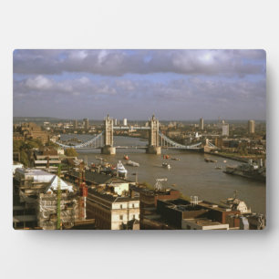 Tower Bridge in the 1990's Plaque