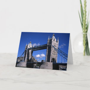 Tower Bridge in the 1990's Thank You Card