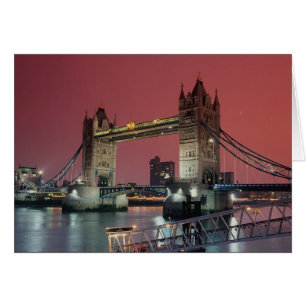 Tower Bridge, London at sunset, England, U.K.