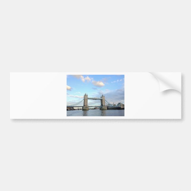 Tower Bridge-London Bumper Sticker (Front)