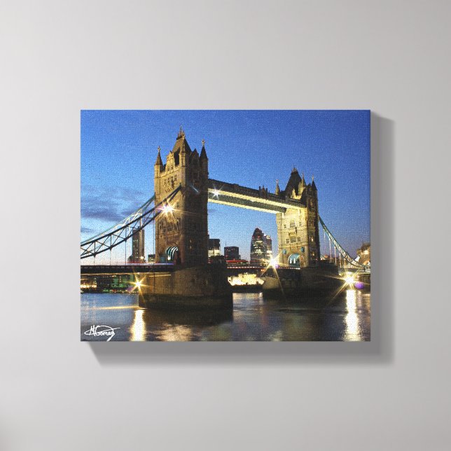 Tower Bridge London Canvas Print (Front)