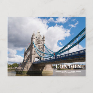 Tower Bridge London Daytime Travel Holiday Postcard