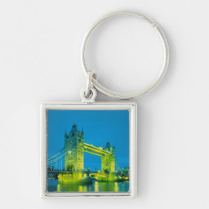 Tower Bridge, London, England 3 Keychain