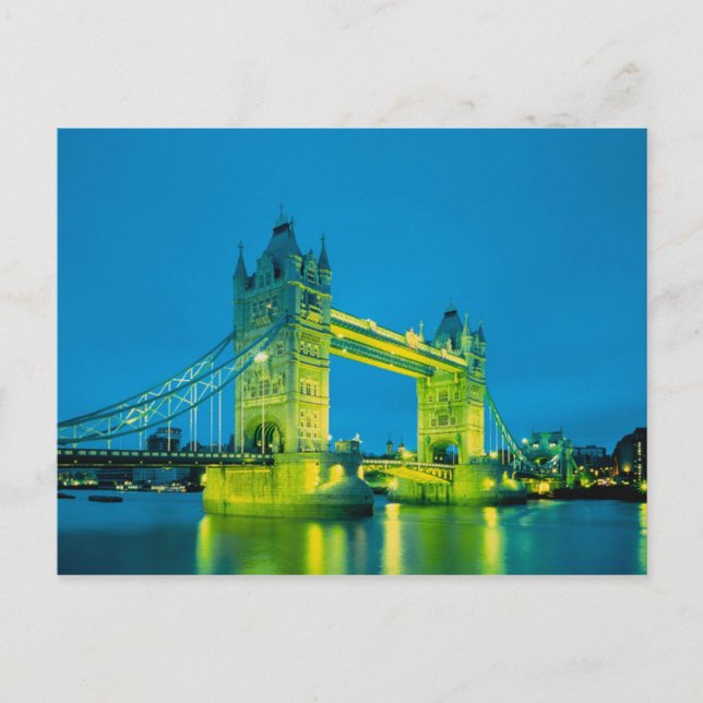 Tower Bridge, London, England 3 Postcard (Front)