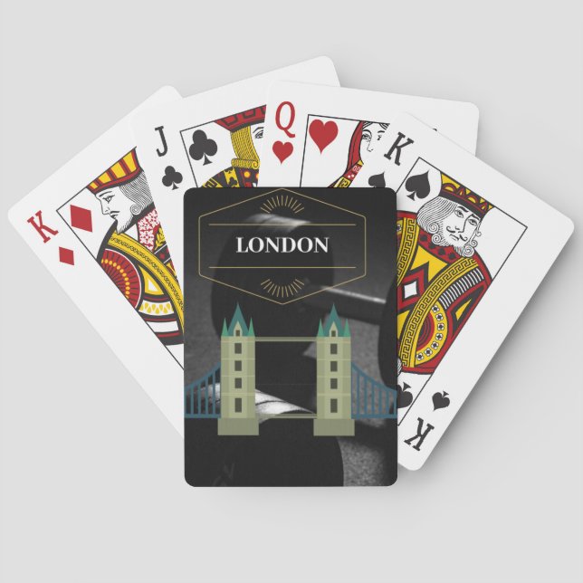 Tower Bridge London Playing Cards (Back)