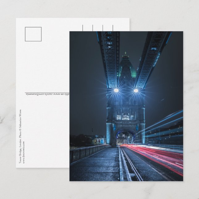Tower Bridge London Postcard (Front/Back)