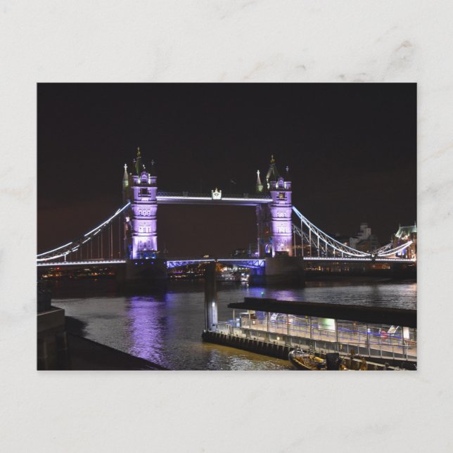 Tower Bridge, London Postcard (Front)