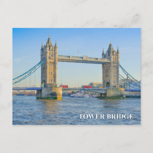 Tower Bridge London UK Postcard