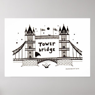 Tower Bridge poster