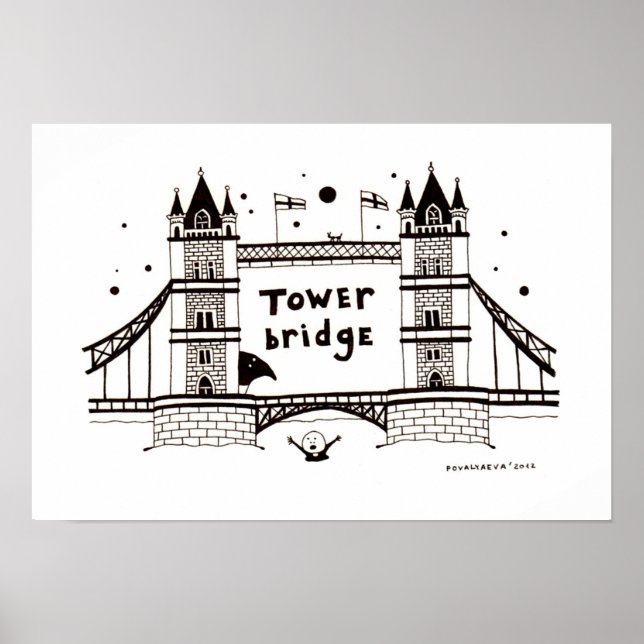 Tower Bridge poster (Front)