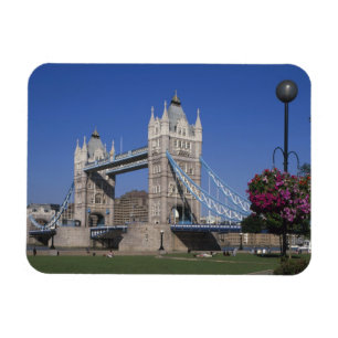 Tower Bridge, River Thames, London, England Magnet