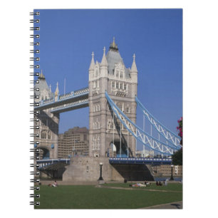 Tower Bridge, River Thames, London, England Notebook