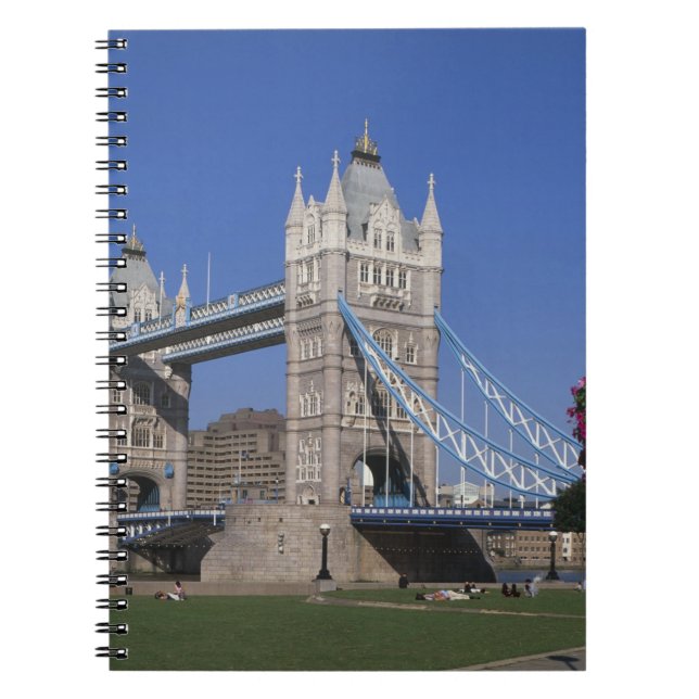 Tower Bridge, River Thames, London, England Notebook (Front)