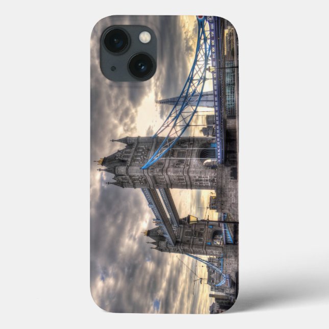 Tower Bridge & The Shard, London, England Case-Mate iPhone Case (Back)