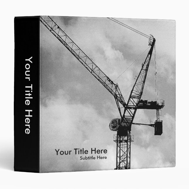 Tower Crane (1.5in) Binder (Front/Spine)