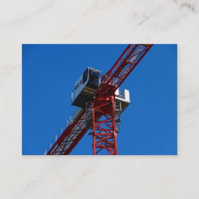 Tower Crane Business Card (Front)