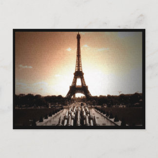 Tower Eiffel 4 Postcard