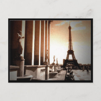 Tower Eiffel Postcard