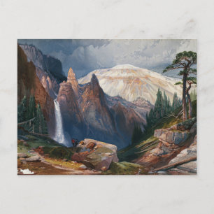 Tower Falls and Sulpher Mountain, Yellowstone  Postcard