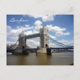 tower greetings view london postcard