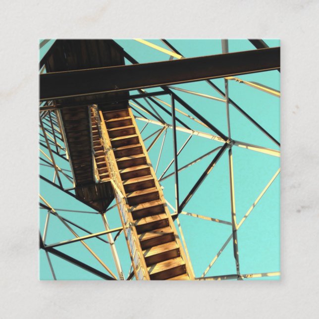 tower in eureka springs square business card (Front)