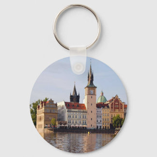 Tower in Prague Keychain
