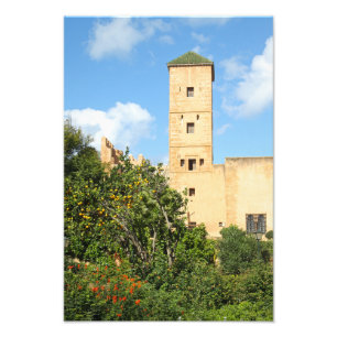 Tower in Rabat, Morocco Photo Print