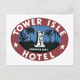 Tower Isle Hotel Jamaica BWI Postcard