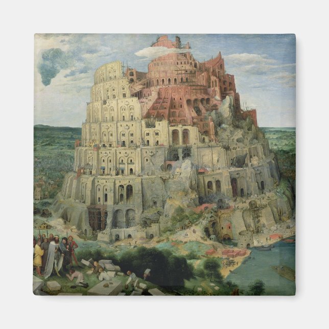 Tower of Babel Magnet (Front)