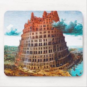 Tower of Babel, Pieter Bruegel the Elder Mouse Pad